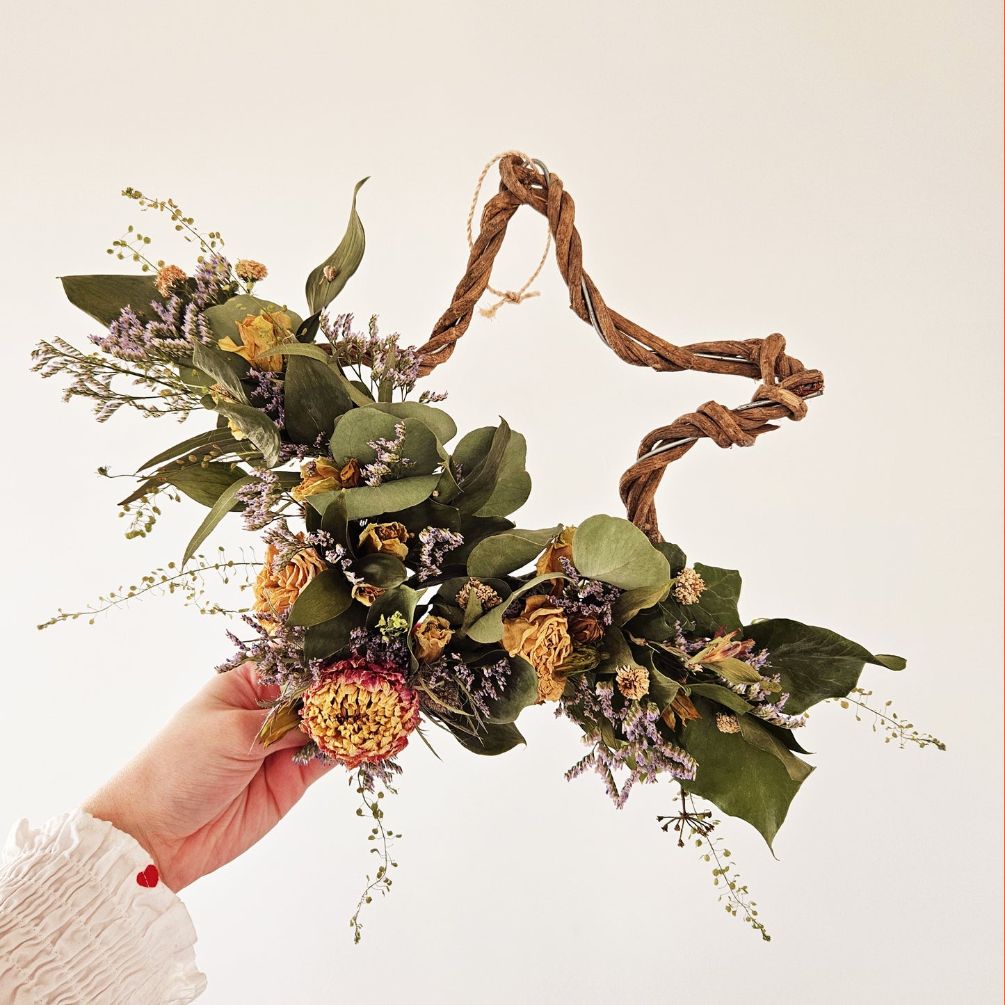 Dried Star Wreath