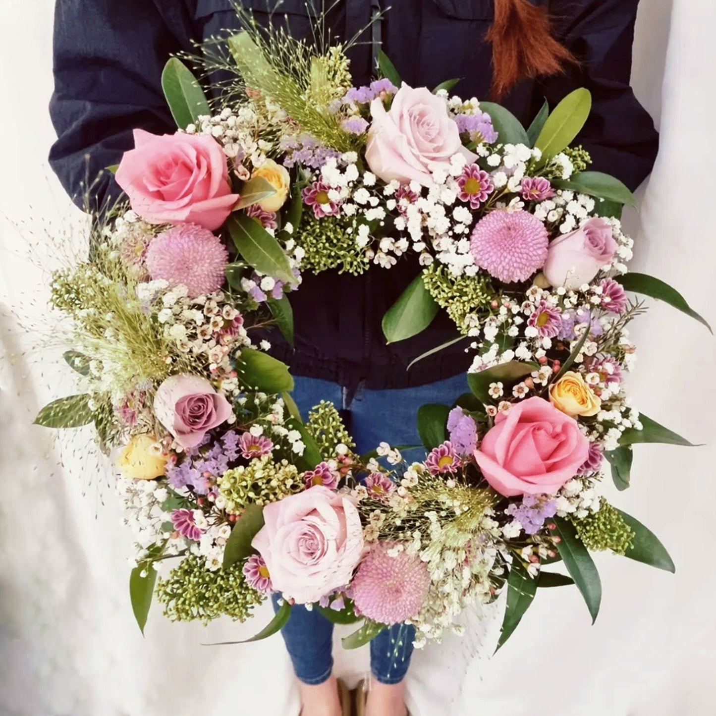 Meadow Wreath Centrepiece