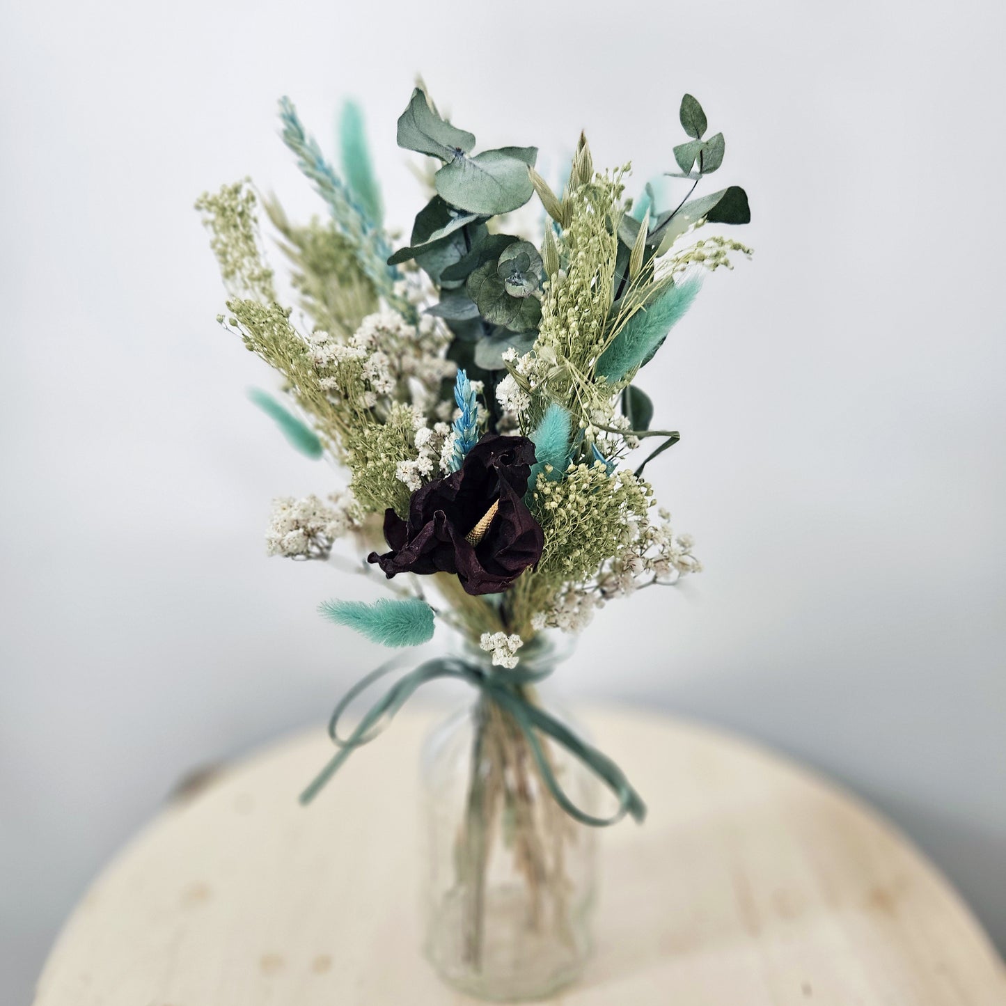 Teal Bud Vase