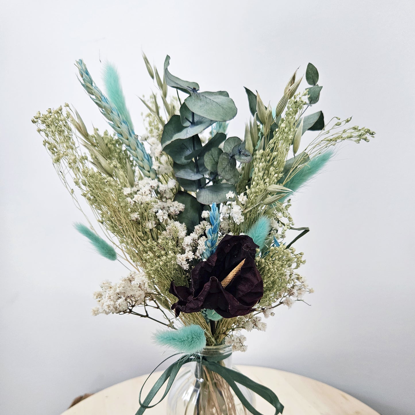 Teal Bud Vase