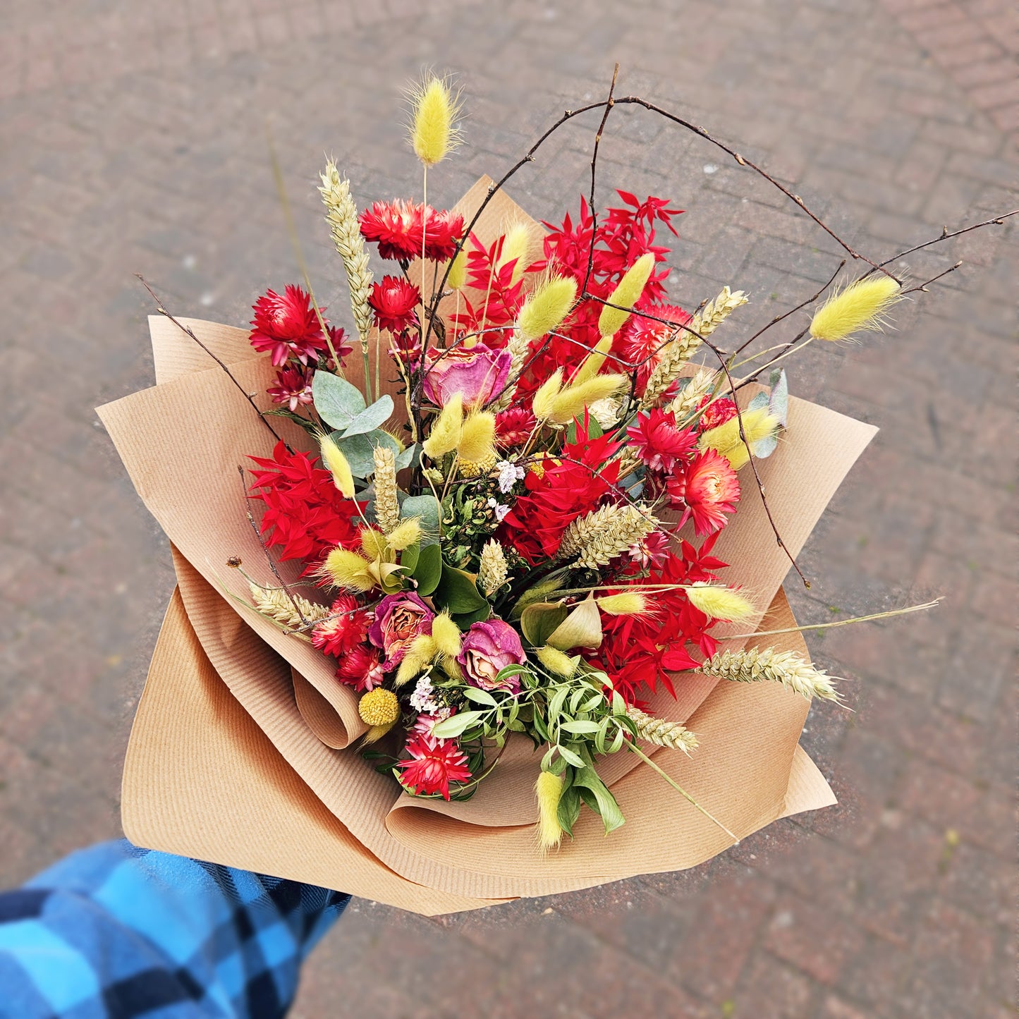 Eternally Bright Dried Bouquet