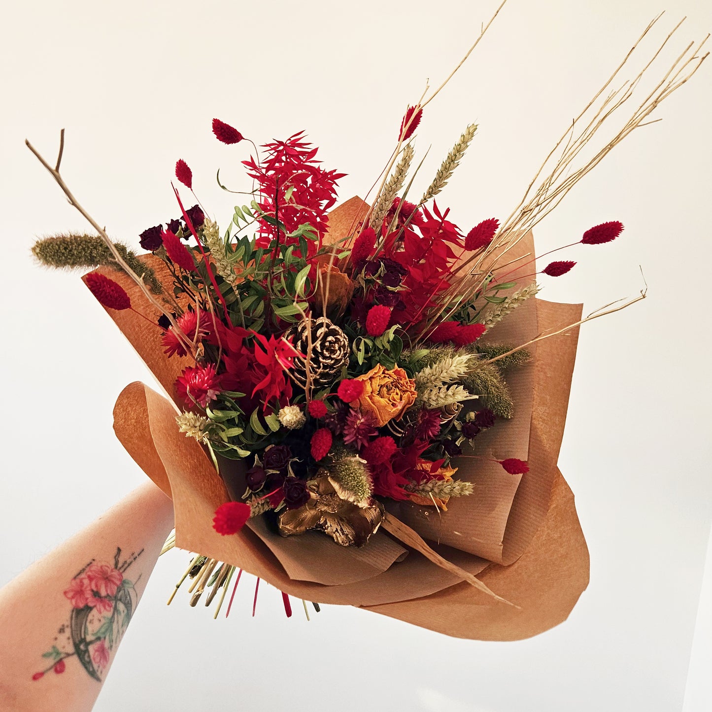 Eternally Bright Dried Bouquet