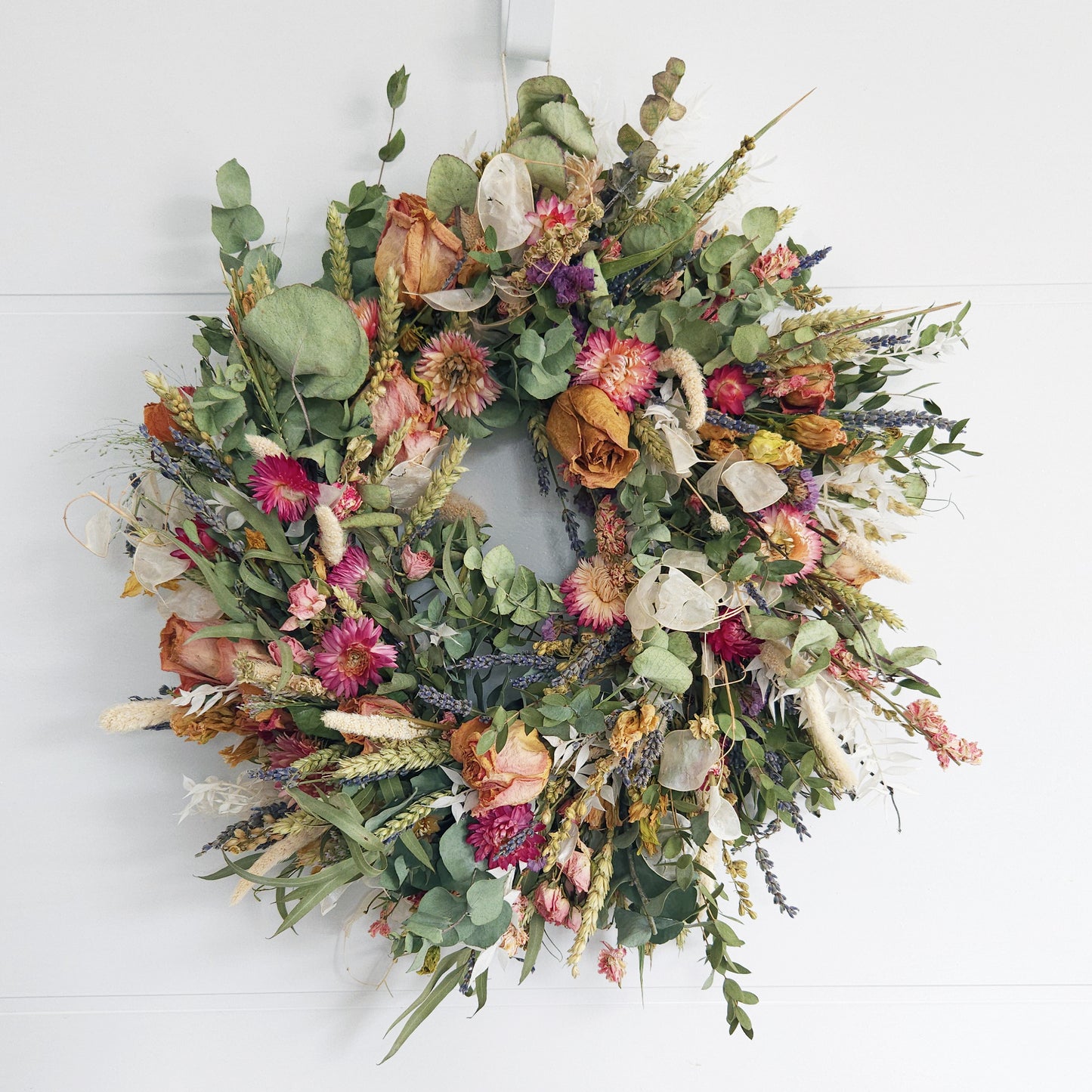 Custom Circular Dried Wreath