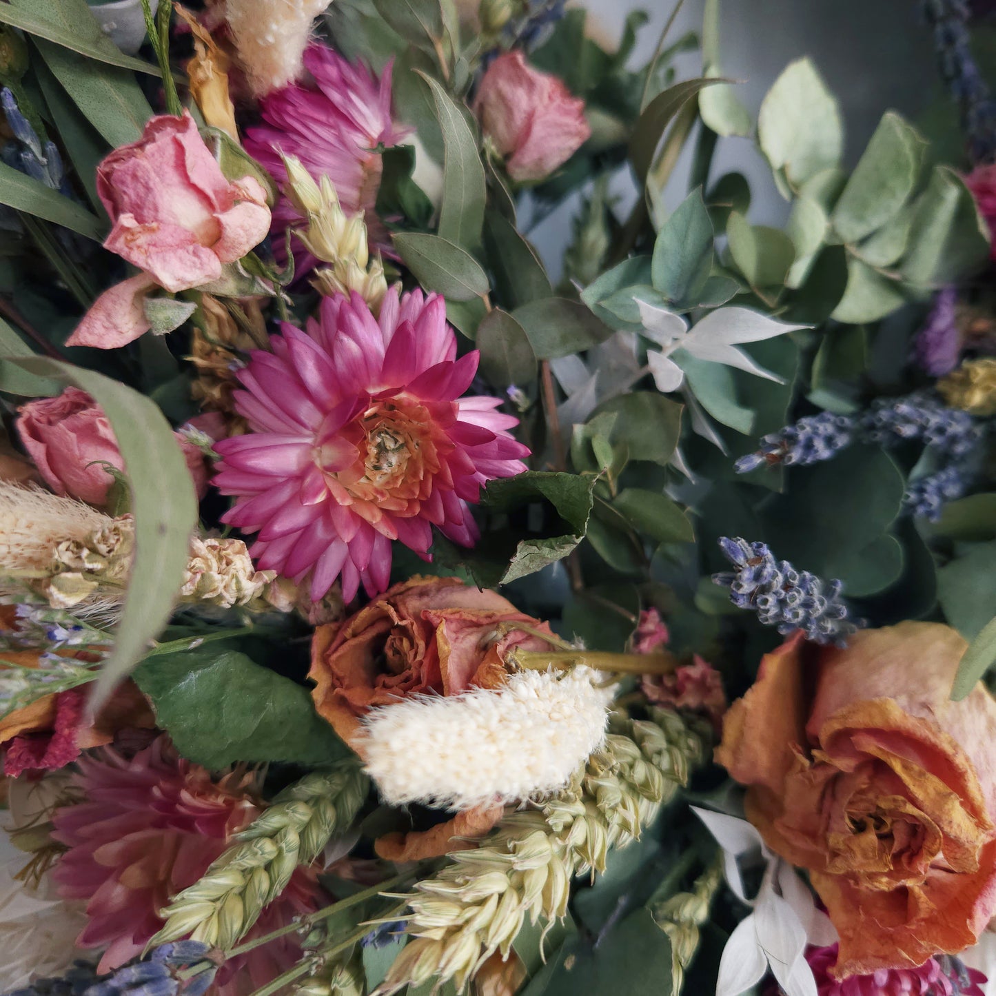 Custom Circular Dried Wreath
