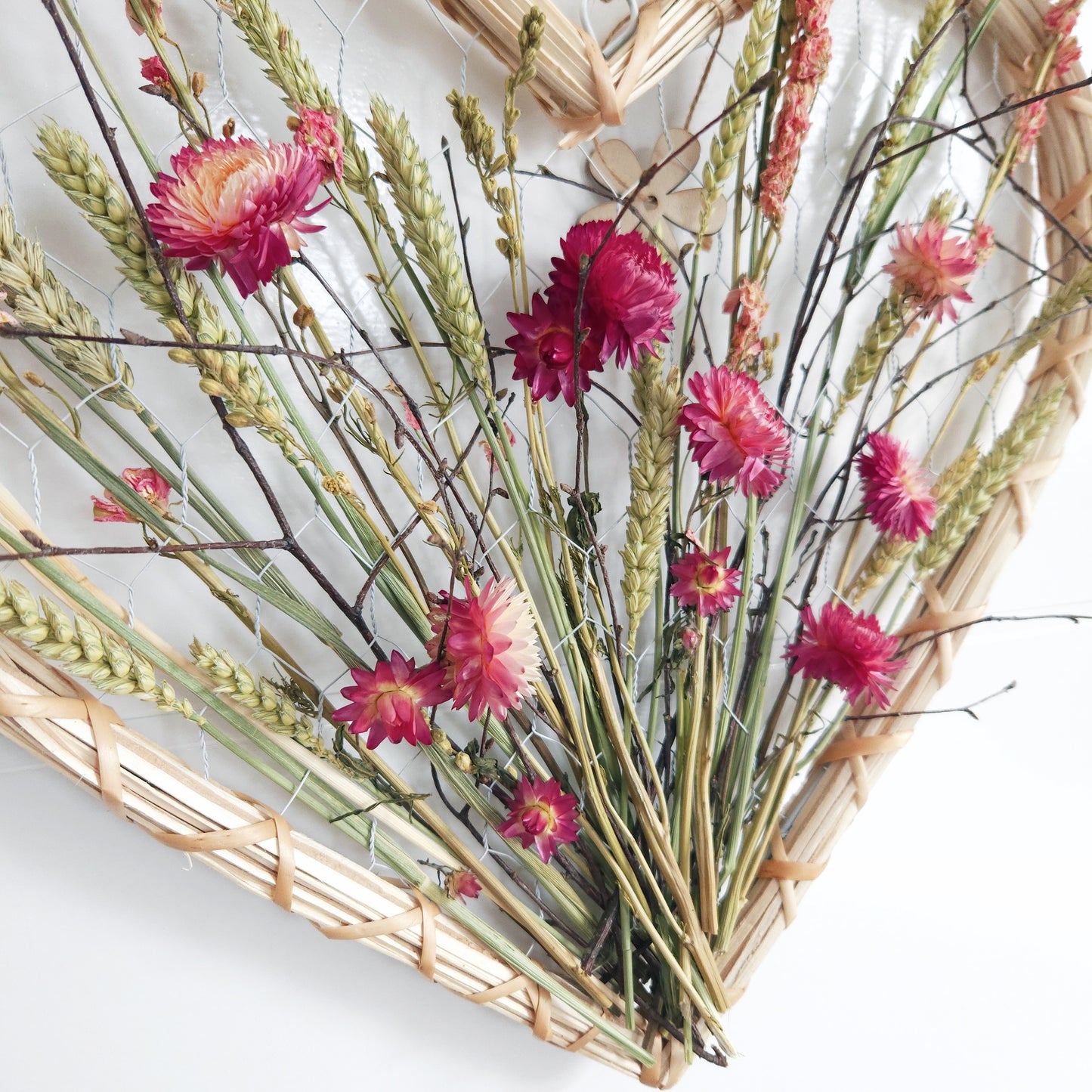 Woven Heart Arrangment