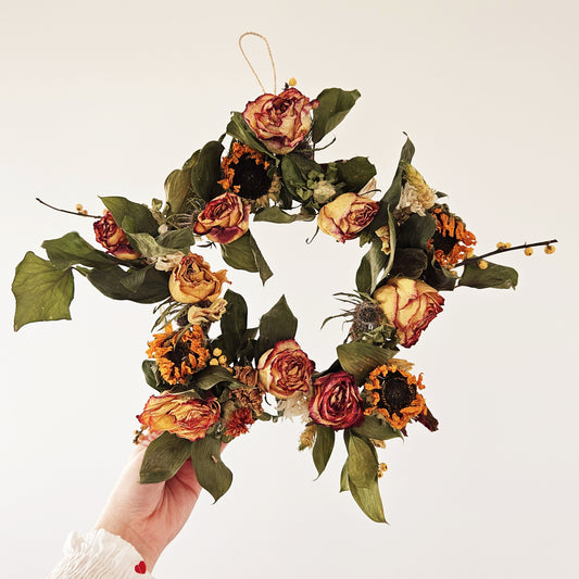 Dried Star Wreath