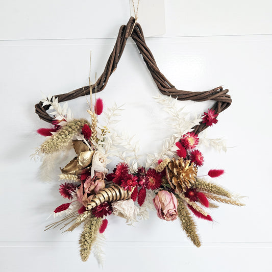 Red Star Wreath