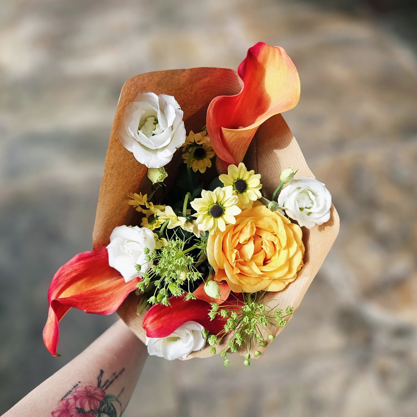 Seasonal Wrap Bouquet