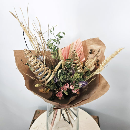 Golden Dried Bouquet