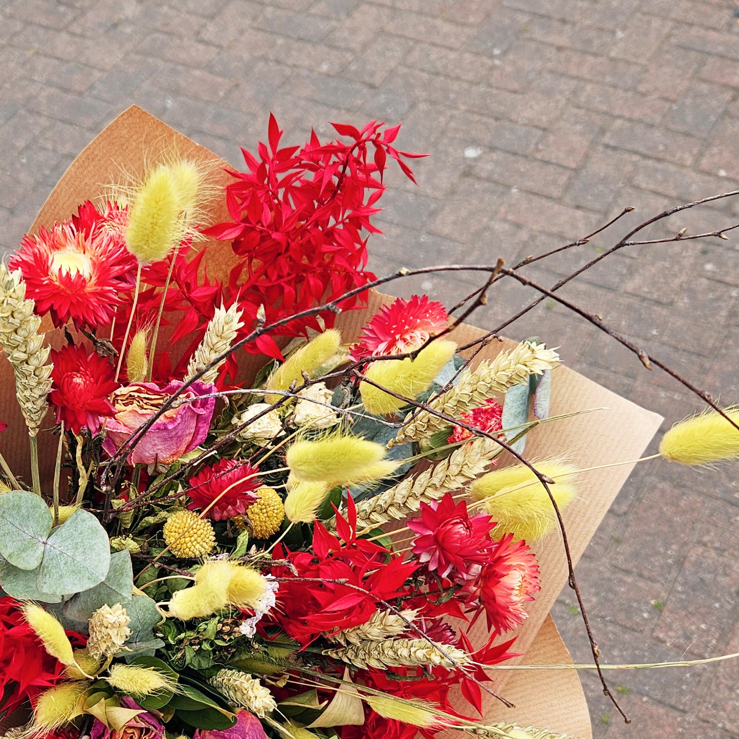 Eternally Bright Dried Bouquet