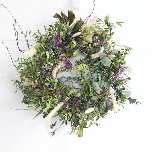 Custom Circular Dried Wreath