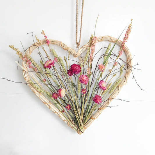 Woven Heart Arrangment