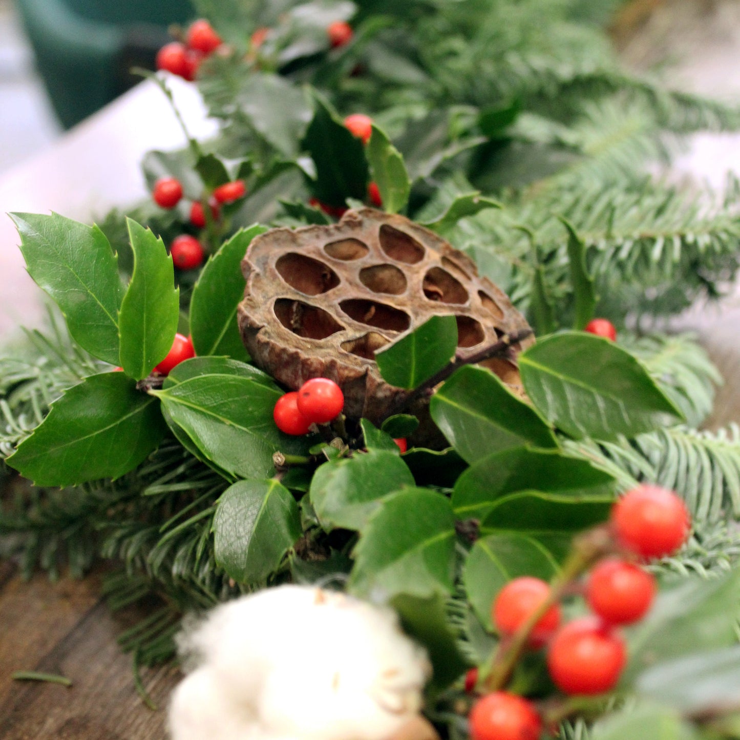 Winter Garland (by foot)
